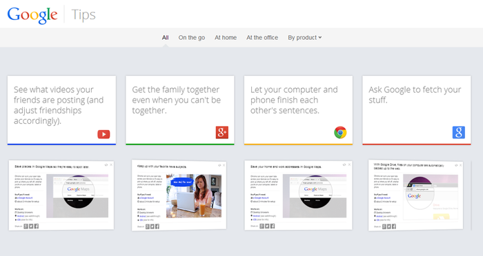 Google Tips dá dicas sobre os produtos do Google