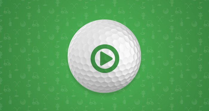 Short videos of great golf moments