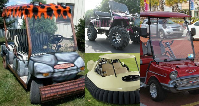 Pimped-Out Golf Carts