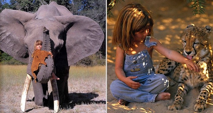 Real Life Mowgli: Girl Who Grew Up in the African Wildlife