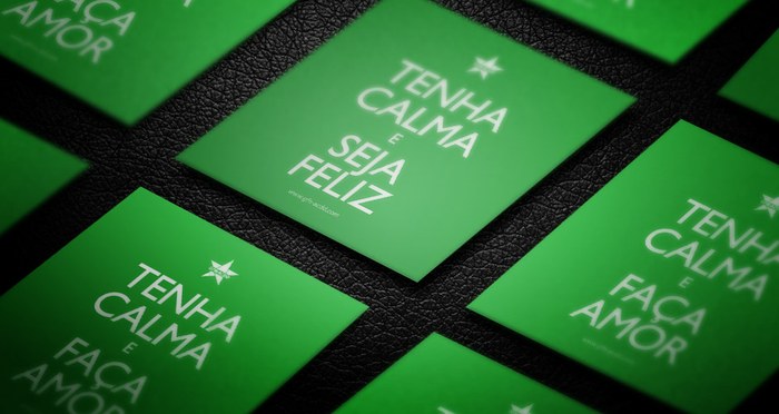 Tenha calma e acredite em si