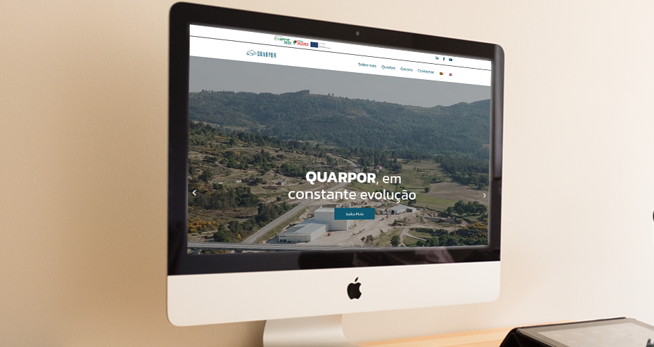 Website Quarpor – o poder do Quartzo